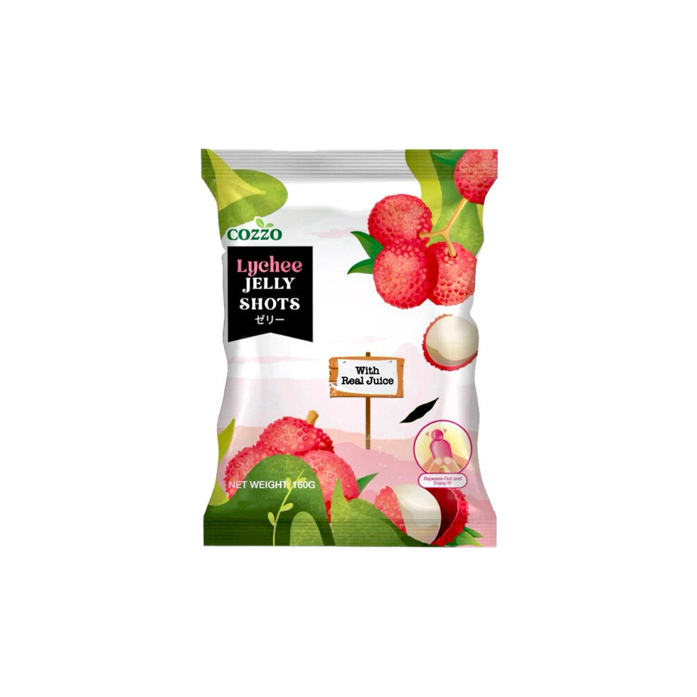 Cozzo Lychee Jelly Shots 160G