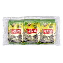 Seasoned Seaweed Olive Oil &Green Tea (5g x 3) 15g.