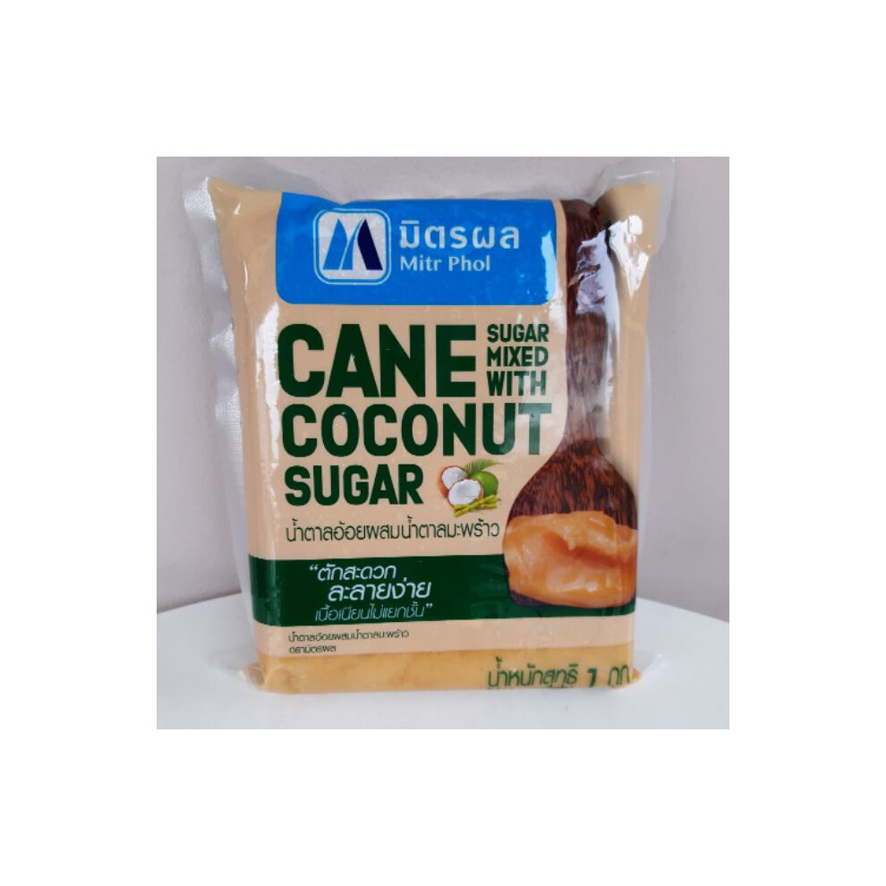 Xrac Phol Cane Sugar Mixed With Coconut Sugar 1Kg