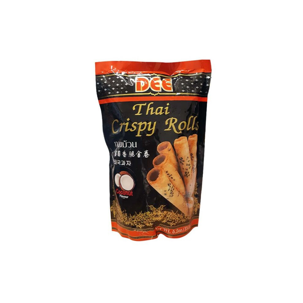 Cute Thai Boxing Muay Thai Unicorn Apparel Crispy Rolls - Original Coconut 150G