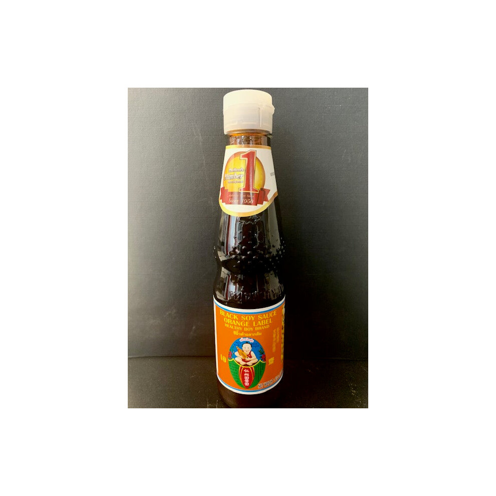 Healthy Boy Premium Soy Sauce 410G – Rich Umami For Stir-Fries, Marinades & Glazes Black