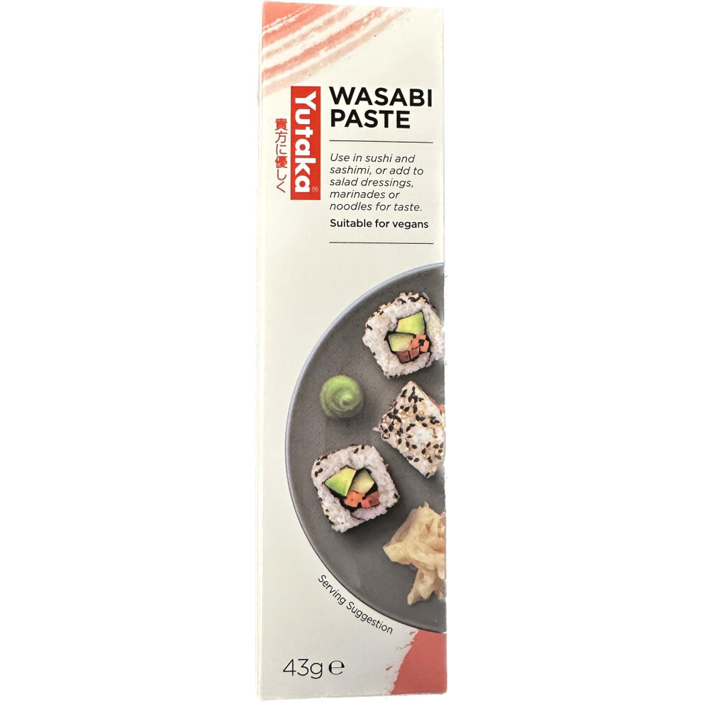 Yutaka Wasabi Paste In Tube 43G