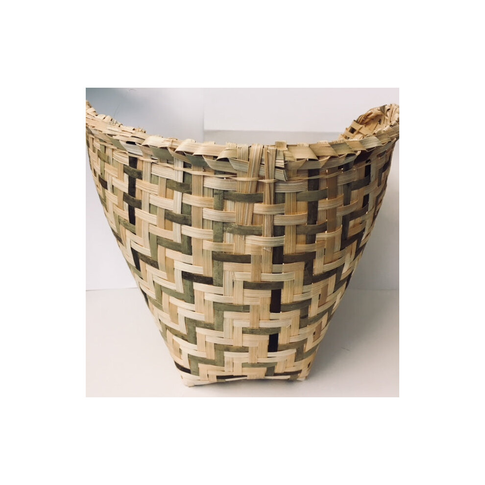 Sticky Rice Bamboo Basket For Glutinous Rice M 24cm (Huad)