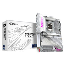 ATX-moederbord GIGABYTE Z890 A ELITE X ICE - Socket 1851 - Thunderbolt 4 - LAN 2.5 GbE - Wi-Fi 7/Bluetooth 5.4