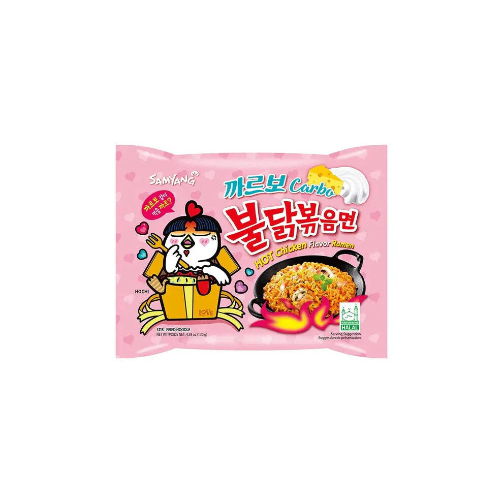 Samyang Hot Chicken Ramen-Carbonara Flavour 130G