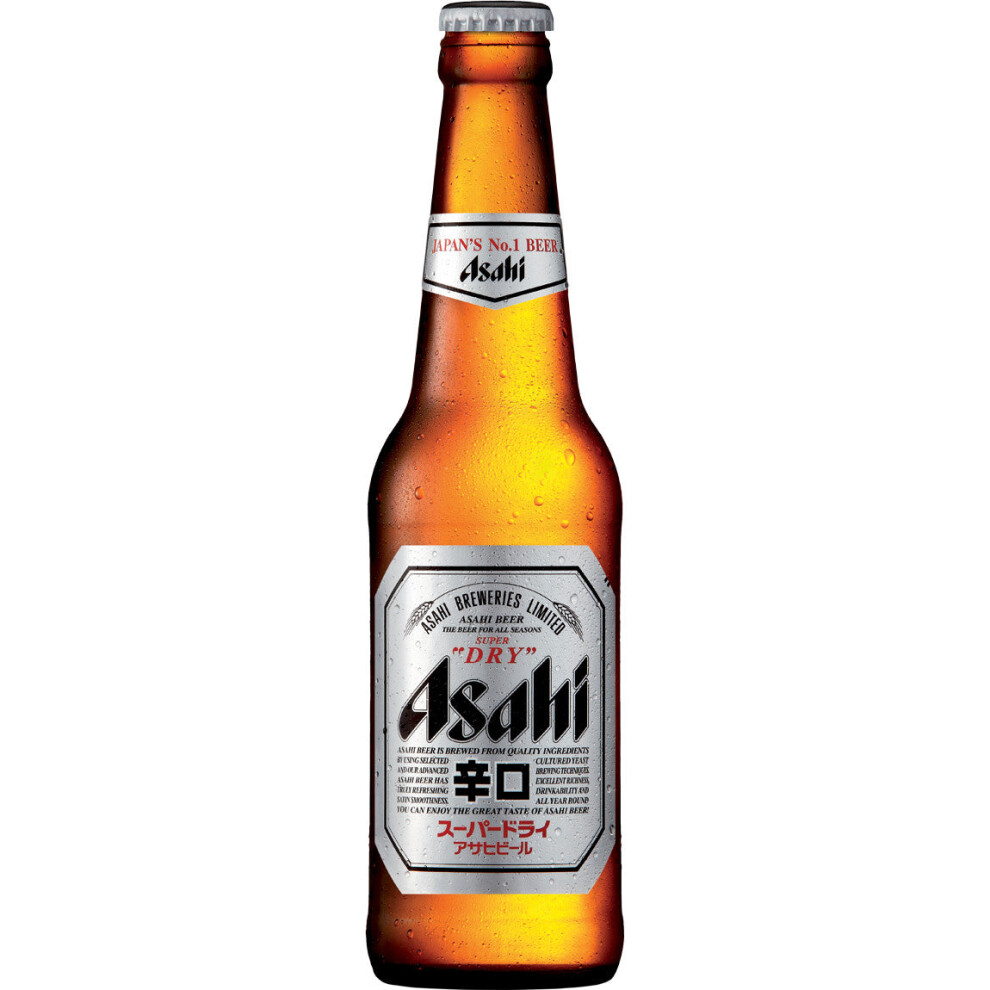 Asahi Japanese Beer Bottle 330Ml Best Before 31/03/2022