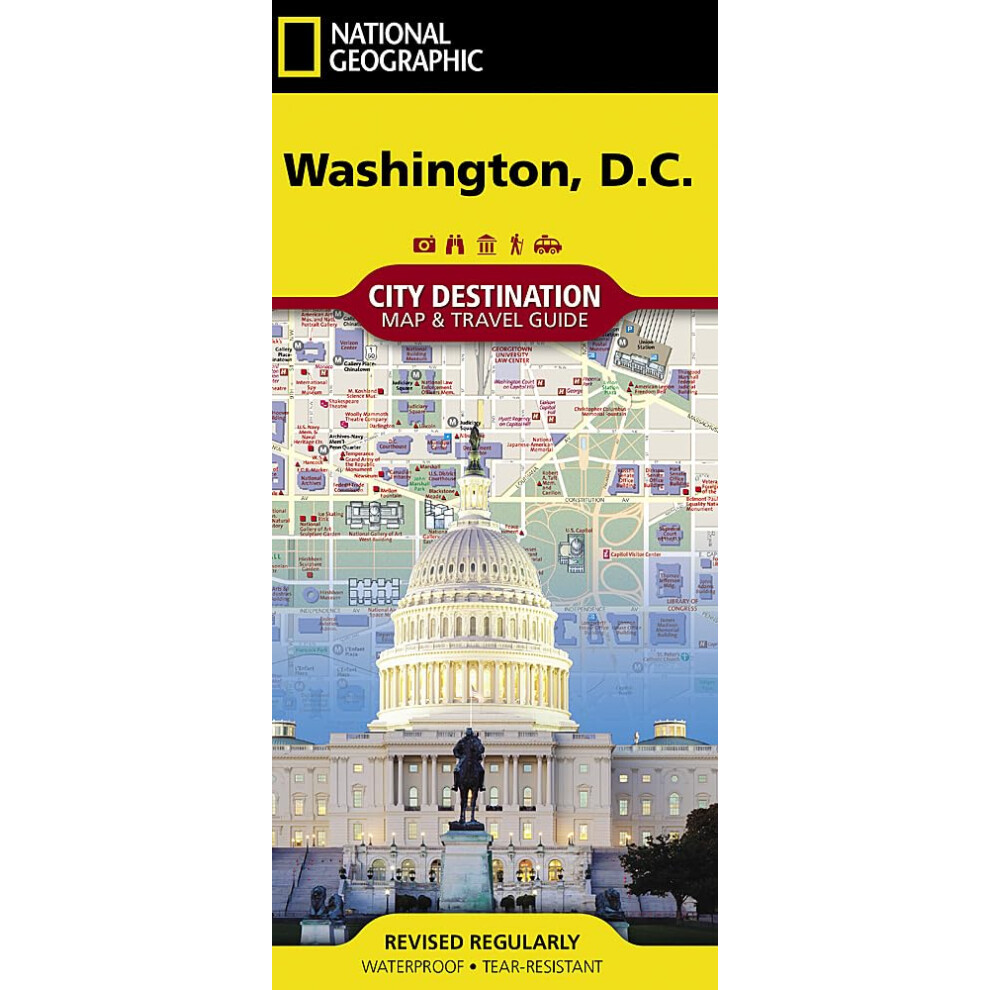 National Geographic Washington D.c. Map (National Geographic Destination City Map)