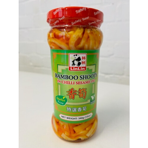 Bamboo Shoots In Chilli Sesame Oil 340g