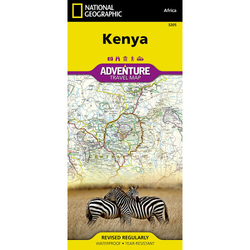 National Geographic Kenya Map (National Geographic Adventure Map, 3205)