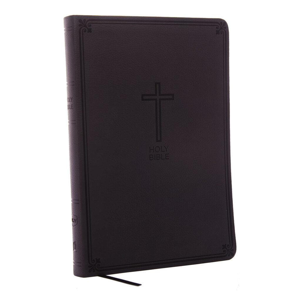 Nkjv, Value Thinline Bible, Large Print, Charcoal Leathersoft, Red Letter, Comfort Print : Holy Bible, New King James Version Thomas Nelson - Image 8