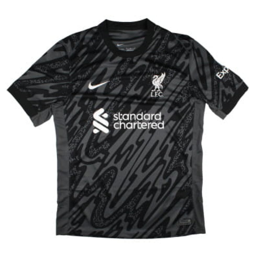 Nike (S) 2024-2025 Liverpool Home Goalkeeper Shirt (Black)