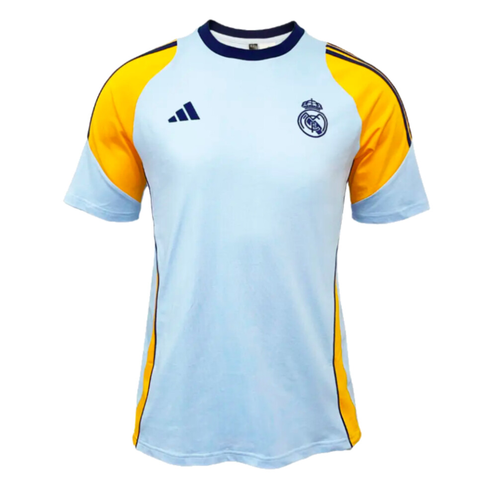 Adidas (3Xl) 2024-2025 Real Madrid Training Tee (Glow ) Blue
