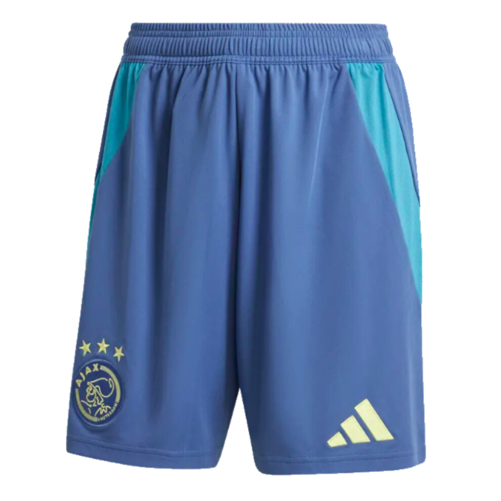 Adidas (Xxl) 2024-2025 Ajax Away Shorts (Blue) Blue