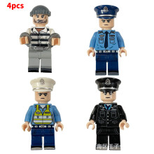 (Style 5) Minifigure Set Heroes Police Doctor Building Block Basketball Star Toy Pikachu