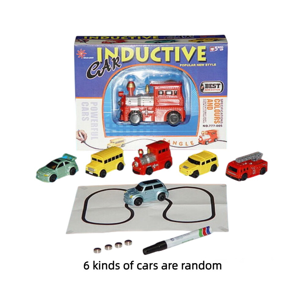 Magic Road Pen Inductive Car Toy Train Tank Draw Lines Playing Gift Children