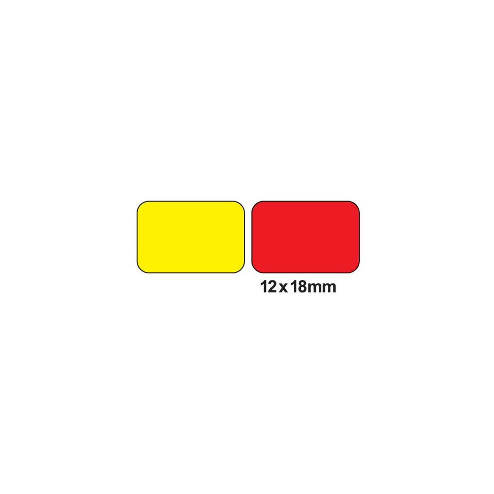 Photos - Other Office Equipment West Label 12X18MM Assorted Bags 006251 RS00625 (Pack-20)