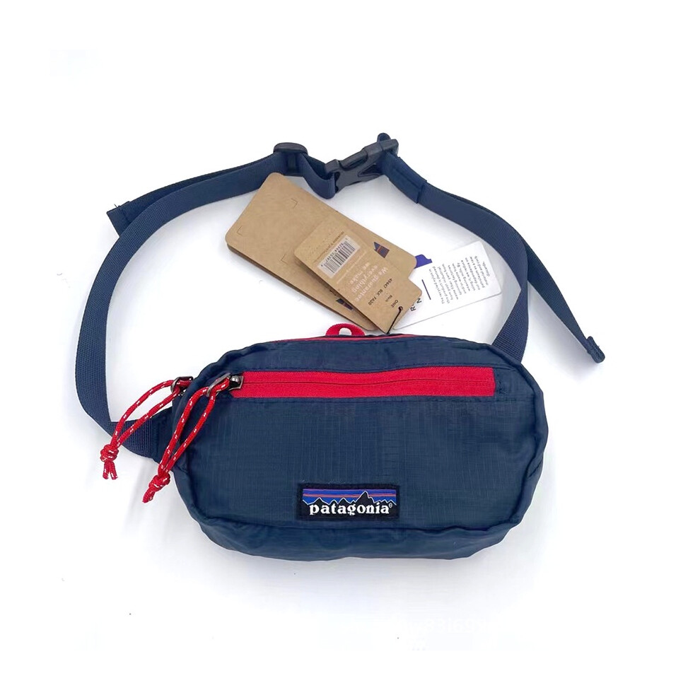 (Blue) Bag Mini Patagonia Messenger Hip Pack Men Women Outdoor Waist Shoulder Crossbody