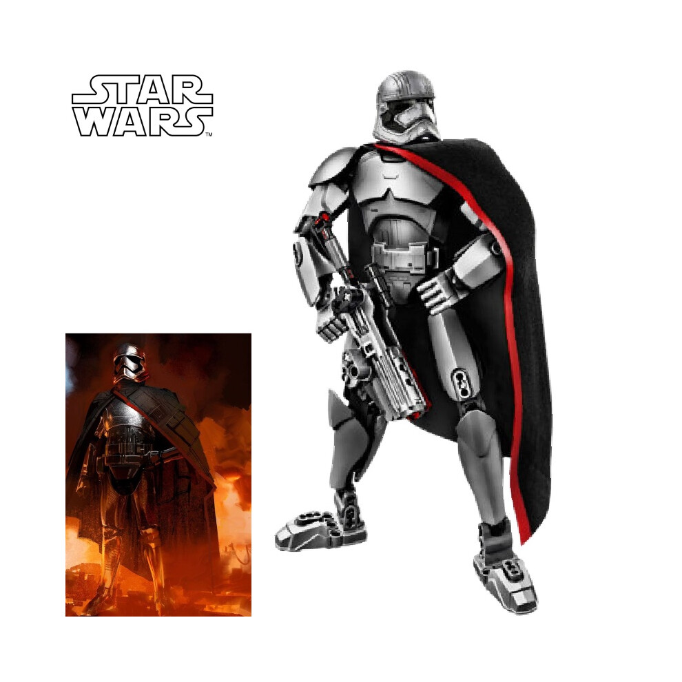 Wars Star Captain Phasma Model Toy Building Blocks Action Figure Gift Decoration