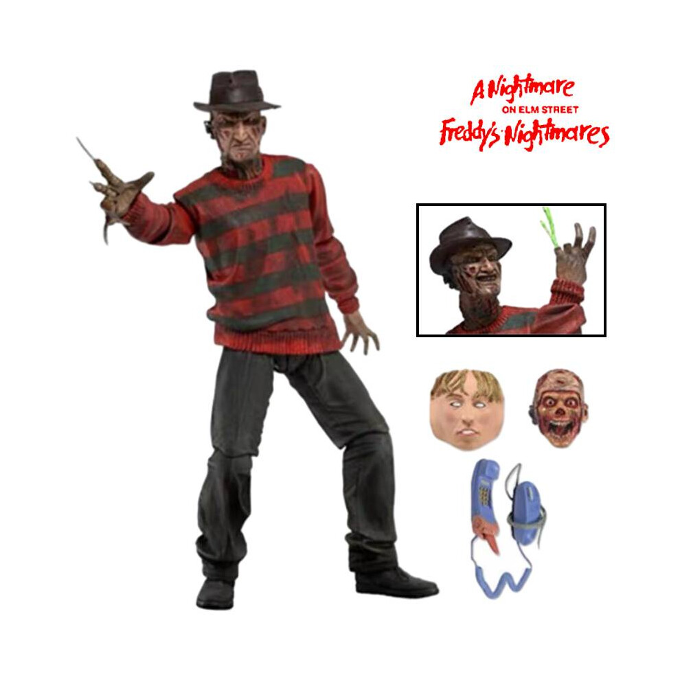 Freddy Neca Krueger Action Figure Nightmare On Elm Street Toys Gift Decor Fans