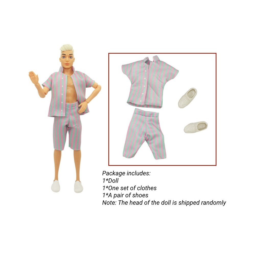 (StyleD) Barbie Movie The Doll Ken Toy With Accessories Playset Gifts Kids Collectible