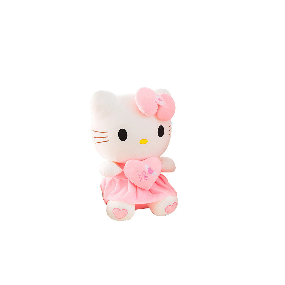 (30cm) Cartoon Hello Sanrio Kitty Love Plush Doll Childrens Birthday Decor Gift Home