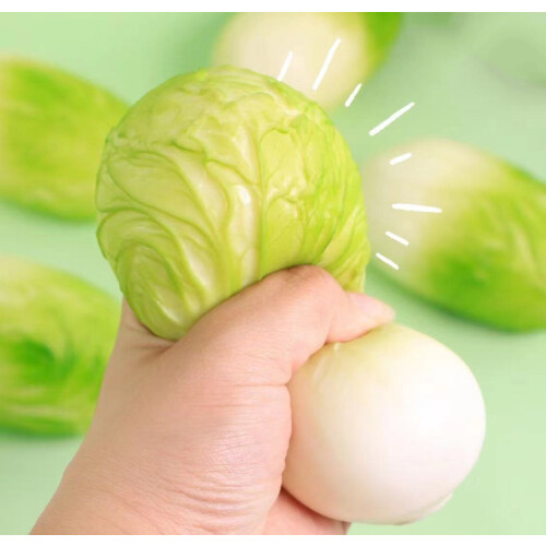 Decompression Toys Cabbage Simulation Vegetables Kneading Anxiety Gift Relief 1