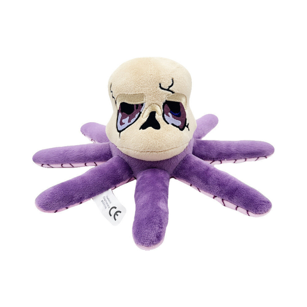 Terry The Octoskull Game Octopus Plush Doll Horror Short Plush Stuffed Animal