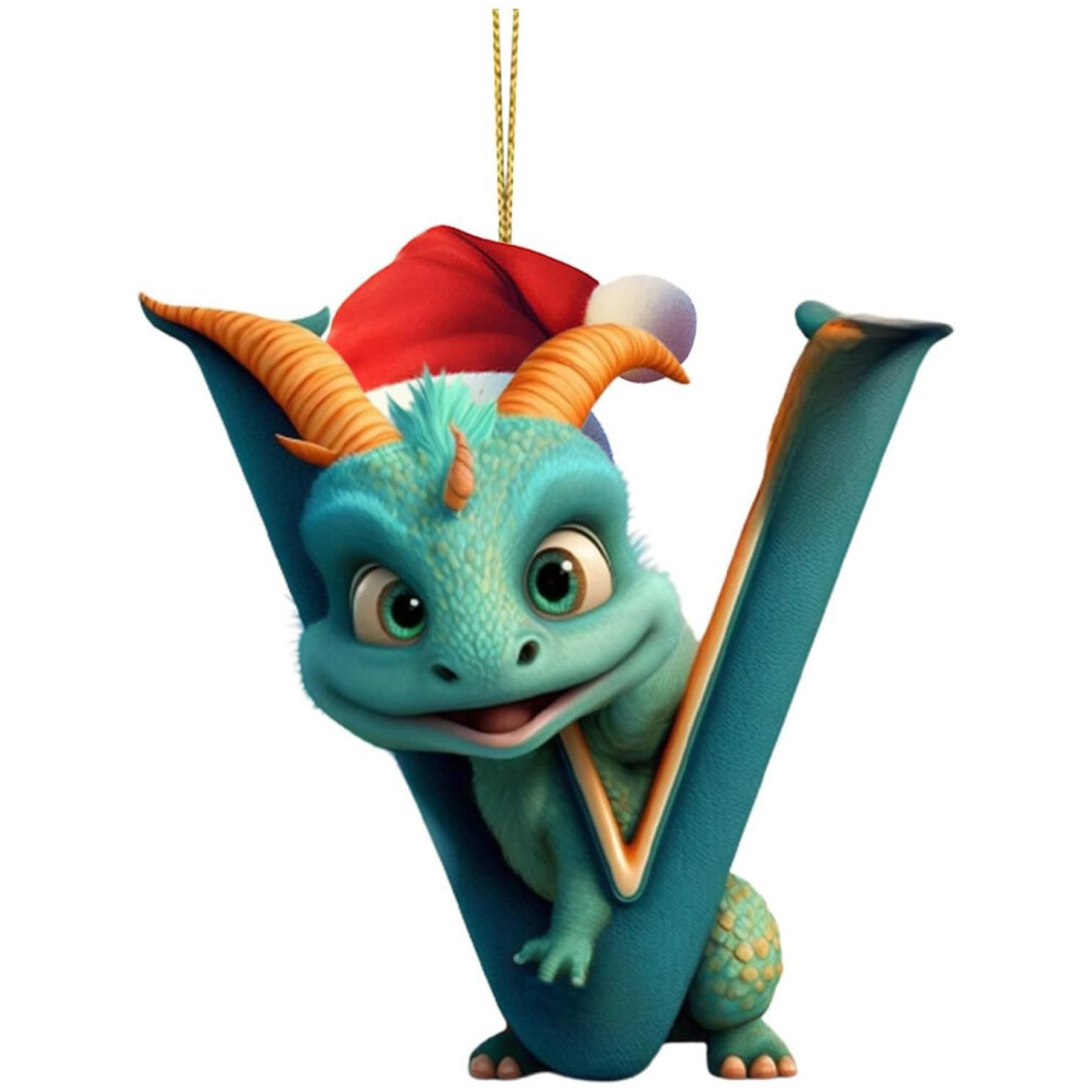 (22) Acrylic Dinosaur Unique Christmas Hanging Ornament For Home Cheerful Decor-image-OPC-PGWKR29-NEW