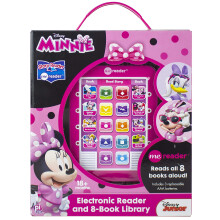 Disney Minnie Mouse Me Reader Electronic Reader and 8 Sound Book Library PI Kids