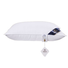 (Mid) Hilton Pure Pillow Cotton White Cushion Inner Soft Bedroom Rectangle Sleep Home