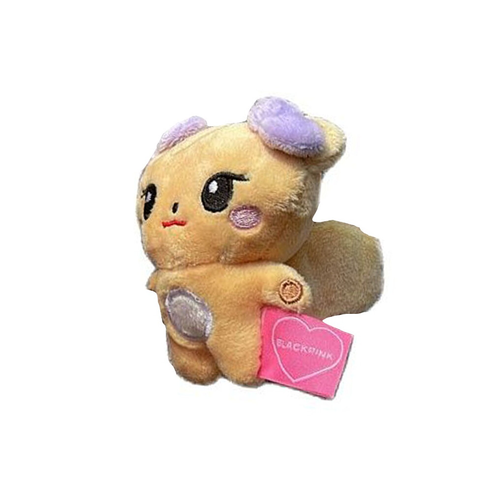 (Rosie) Pendant Blackpink Plush Cartoon Doll Jennie Keychain Decor Bag Charm Gifts Fans