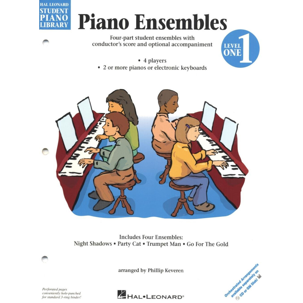 Hal Leonard Student Piano Libr. Piano Ensembles 1 Book [Softcover] Piano Hal Leo - Image 7