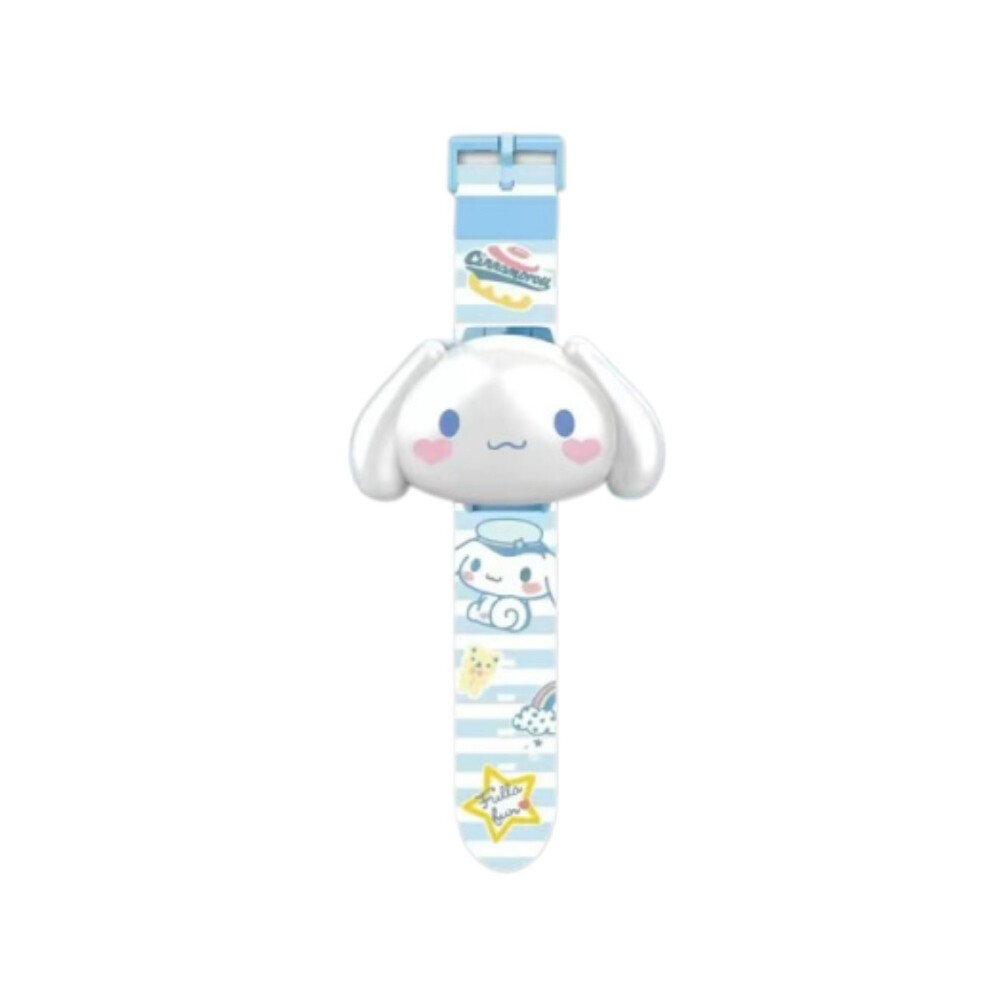 (Cinnamoroll) Melody Sanrio Kuromi Stellalou Cartoon Watch Projection Puzzle Gifts Toys Kids