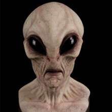 (Style E) Halloween Alien 3d Latex Mask Headgear Costume Horror Fan Accessory Prop Cosplay