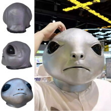 Ring Elden Albinauric Mask Latex Halloween Cosplay Horror Headgear Party Event