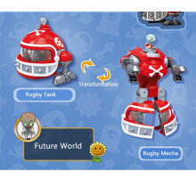(Rugby) Vs Plants Zombies Pirate Boat Mechanical Shark Transformed Robot Gift Child Toy