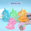 Unicorn Toy Decompression Animals Squeezable Slow Rebound Kid Squishy Sequins 5