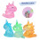 Unicorn Toy Decompression Animals Squeezable Slow Rebound Kid Squishy Sequins 6