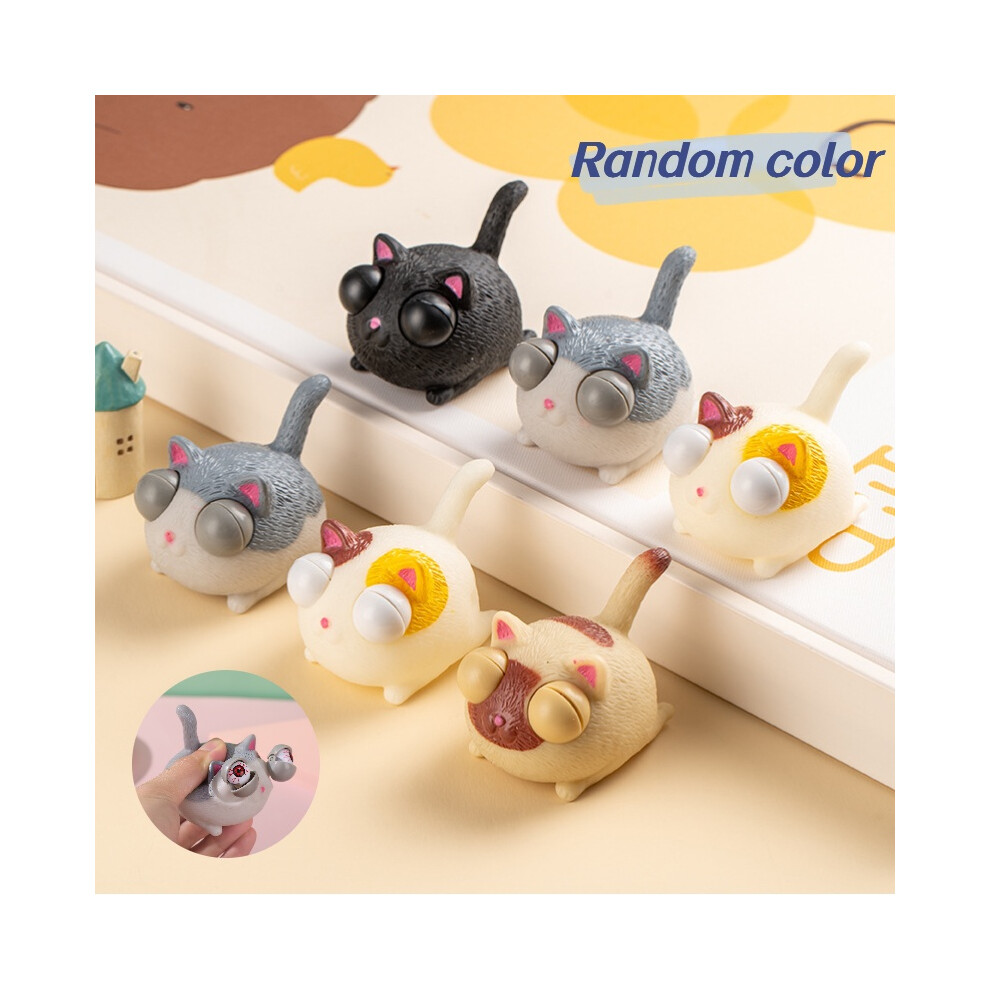 Eyepopping Angry Cat Decompression Toy Kid Animal Squeeze Relief Squishy Stress-image-OPC-PGWMCSZ-NEW