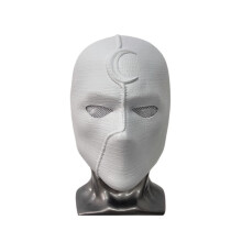 (White) Moon Cosplay Knight Mask Hero Anime Costume Face Gifts Shield Halloween