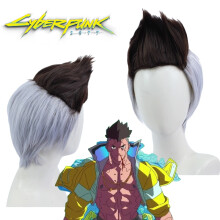 Martinez Cyberpunk David Cosplay Wig Anime Event Carnival Party Costume Fan Boys
