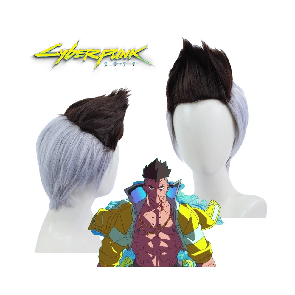 Martinez Cyberpunk David Cosplay Wig Anime Event Carnival Party Costume Fan Boys