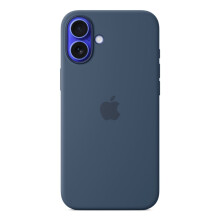 Apple iPhone 16 Plus Silicone Case with MagSafe - Denim