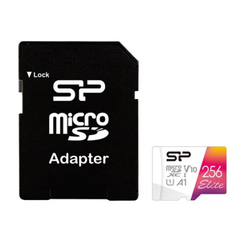 Silicon Power Elite 256 GB MicroSDXC UHS-I Class 10