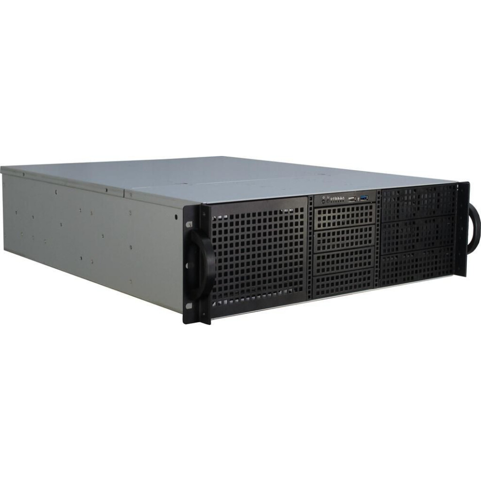 Inter-Tech Schwarz 3U-30240 Rack - Bild 3
