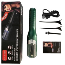 (Green) Split Hair Ends Trimmer Charging Portable Convenience Versatile Lightweight