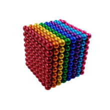 512-Piece 5mm Magnetic Buck Ball Set with N35 Neodymium Magnets for Creative Building, 3D Puzzle & Stress Relief