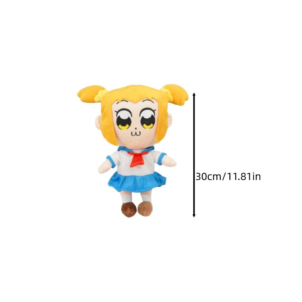 (Yellow) Pop Team Epic Cartoon Plush Toy Throw Pillow Decoration Home Doll Collectible-image-OPC-PGWMSH6-NEW