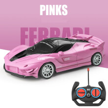 (Maka Pink) Rc Simulation Ferrai Sport Car 118 Electric Toy Offroad Drift Kids Child Gift