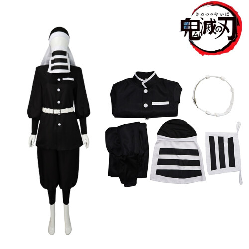 (XXL) Gotou Slayer Demon Cosplay Costume Uniform Halloween Outfit